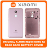 Γνήσιο Original Xiaomi Redmi Note 4X China Version ( 2016100) Rear Battery Back Cover Πίσω Καπάκι Μπαταρίας Pink Ροζ + Camera Lens (Τζαμάκι Κάμερας) (Service Pack By Xiaomi)
