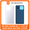 HQ OEM Συμβατό Για Xiaomi Mi 11 Lite 4G (M2101K9AG, M2101K9AI) Rear Back Battery Cover Πίσω Κάλυμμα Καπάκι Μπαταρίας White Άσπρο (Grade AAA+++)