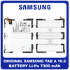 Γνήσιο Original Samsung Galaxy TAB A 10.5 WiFi (SM-T590, SM-T595) Battery Μπαταρία  Li-Po 7300 mAh EB-BT595ABE (Service Pack By Samsung) GH43-04840A