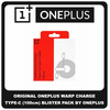 Γνήσιο Original OnePlus Warp Charge USB Type-C (Type-C) To Type-C Cable Καλώδιο 100cm 5481100047 Red Κόκκινο Blister (Blister Pack by OnePlus)