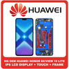 HQ OEM Συμβατό Για Huawei Honor 8X, Honor View 10 Lite (JSN-LX1, JSN-L21, JSN-L42) IPS LCD Display Screen Assembly Οθόνη + Touch Screen Digitizer Μηχανισμός Αφής + Frame Bezel Πλαίσιο Σασί Blue Μπλε (Grade AAA+++)