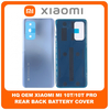 HQ OEM Συμβατό Για Xiaomi Mi 10T (M2007J3SY), Mi 10T Pro (M2007J3SG, M2007J3SP) Rear Back Battery Cover Πίσω Κάλυμμα Καπάκι Πλάτη Μπαταρίας Silver Ασημί (Grade AAA+++)
