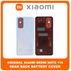 Γνήσια Original Xiaomi Redmi Note 11S, Redmi Note11S (2201117SG, 2201117SI, 2201117SY, 2201117SL) Rear Back Battery Cover Πίσω Κάλυμμα Καπάκι Πλάτη Μπαταρίας  Pearl White Άσπρο 55050001U09T (Service Pack By Xiaomi)