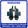 Γνήσια Original Samsung Galaxy A52s 5G (SM-A528B, SM-A528B/DS) Version K1 USB Type-C Charging Dock Connector Flex Sub Board, Καλωδιοταινία Υπό Πλακέτα Φόρτισης + Microphone Μικρόφωνο + Audio Jack Θύρα Ακουστικών GH96-14724A (Service Pack By Samsung)