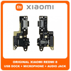 Γνήσια Original Xiaomi Redmi 8, Redmi8 (M1908C3IC, MZB8255IN) USB Type-C Charging Dock Connector Flex Sub Board, Καλωδιοταινία Υπό Πλακέτα Φόρτισης + Microphone Μικρόφωνο + Audio Jack Θύρα Ακουστικών 5600070C3I00 (Service Pack By Xiaomi)