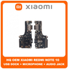 HQ OEM Συμβατό Για Xiaomi Redmi Note 10 4G, Redmi Note10 4G (M2101K7AI, M2101K7AG) USB Type-C Charging Dock Connector Flex Sub Board, Καλωδιοταινία Υπό Πλακέτα Φόρτισης + Microphone Μικρόφωνο + Audio Jack Θύρα Ακουστικών (Premium A+​)