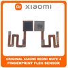 Γνήσια Original Xiaomi Redmi Note 4 , Redmi Note4(2016100) Fingerprint Sensor Flex Αισθητήρας Δαχτυλικού Αποτυπώματος Black Μαύρο (Service Pack By Xiaomi)