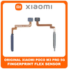 Γνήσια Original Xiaomi Poco M3 Pro 5G, Poco M3Pro 5G (M2103K19PG, M2103K19PI) Fingerprint Flex Sensor Αισθητήρας Δακτυλικού Αποτυπώματος Cool Blue Μπλε (Service Pack By Xiaomi)