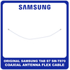Γνήσια Original Samsung Galaxy Tab S7 T870 11" (SM-T870, SM-T875, SM-T876B) Coaxial Antenna Signal Module Flex Cable Ομοαξονικό Καλώδιο Κεραίας 158mm White Άσπρο GH39-02083A (Service Pack By Samsung)