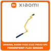 Γνήσια Original Xiaomi Poco X3 (MZB07Z0IN), Poco X3 Pro (M2102J20SG), Poco X3 NFC (M2007J20CG) Fingerprint Flex Sensor Καλωδιοταινία Αισθητήρας Δακτυλικού Αποτυπώματος Blue Μπλε (Service Pack By Xiaomi)​