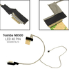 Καλωδιοταινία Οθόνης για Toshiba Nb500