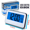 Voice Control Back-Light lcd Clock Ρολόι Ξυπνητήρι