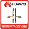 Γνήσια Original Huawei Honor 20 Lite, Honor 20Lite (HRY-LX1T) Power Key Flex Cable On/Off + Volume Key Buttons Καλωδιοταινία Πλήκτρων Εκκίνησης + Έντασης Ήχου (Service Pack By Huawei)