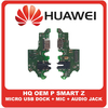 HQ OEM Συμβατό Για Huawei P Smart Z (STK-LX1) USB Type-C Charging Dock Connector Flex Sub Board, Καλωδιοταινία Υπό Πλακέτα Φόρτισης + Microphone Μικρόφωνο + Audio Jack Θύρα Ακουστικών (Grade AAA+++)