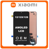 HQ OEM Συμβατό Me Xiaomi 12X 5G (2112123AC,2112123AG) / 12S 5G (2206123SC) / 12 5G (2201123G,2201123C) AMOLED LCD Display Screen Assembly Οθόνη + Touch Screen Digitizer Μηχανισμός Αφής Black Μαύρο (Premium A+)