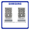 Γνήσια Original Samsung Galaxy S22 Ultra 5G (SM-S908B, SM-S908B/DS) Sim Card Tray Dual Sim Υποδοχέας Θήκης Κάρτας Sim Phantom White Άσπρο GH98-47138C (Service Pack By Samsung)