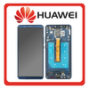 HQ OEM Συμβατό Για Huawei Mate 10 Pro, Huawei Mate10Pro (BLA-L29, BLA-L09) OLED LCD Display Screen Assembly Οθόνη + Touch Screen Digitizer Μηχανισμός Αφής + Frame Bezel Πλαίσιο Σασί Blue Μπλε Without Logo (Grade AAA+++)