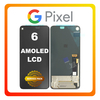 Γνήσια Original Google Pixel 6 (GB7N6, G9S9B16) AMOLED LCD Display Screen Assembly Οθόνη + Touch Screen Digitizer Μηχανισμός Αφής Black Μαύρο G949-00175-01 (Service Pack By Google)