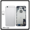 ​OEM HQ Apple Iphone 6s (A1633, A1688, A1691, A1700) Back Battery Cover- Housing Καπάκι Μπαταρίας- Σασί + Πλαινά πλήκτρα Side Keys + Θήκη Κάρτας Sim Holder Gray (Grade AAA+++)