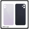 OEM HQ for Apple Iphone 11 , Iphone11 (A2221, A2111, A2223) Rear Back Battery Cover with Camera Big Hole Πίσω Κάλυμμα Πλάτη Καπάκι Μπαταρίας Violet Μωβ (Premium A+)