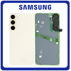 Γνήσια Original Samsung Galaxy S23+ 5G (SM-S916B, SM-S916B/DS) Rear Back Battery Cover Πίσω Κάλυμμα Καπάκι Πλάτη Μπαταρίας + Camera Lens Τζαμάκι Κάμερας Cream GH82-30388B​ (Service Pack By Samsung)