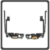 Γνήσια Original Apple iPhone 12 Pro Max (A2411, A2342, A2410) Charging Dock Connector Lightning Flex Καλωδιοταινία Κονέκτορας Φόρτισης + Microphone Μικρόφωνο Gold Χρυσό