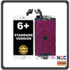 HQ OEM Συμβατό Για Apple iPhone 6+, iPhone 6 Plus (A1522, A1524, iPhone7,1) NCC Stantard Version IPS LCD Display Screen Assembly Οθόνη + Touch Screen Digitizer Μηχανισμός Αφής White Άσπρο (Grade AAA+++)