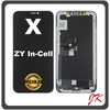 HQ OEM Συμβατό Για Apple iPhone X (A1865, A1901, A1902) JK Premium In-Cell LCD Display Screen Assembly Οθόνη + Touch Screen Digitizer Μηχανισμός Αφής Black Μαύρο (Premium A+)