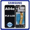 Γνήσια Original Samsung Galaxy A04e ( SM-A042F, SM-A042F/DS) PLS LCD Display Screen Assembly Οθόνη + Touch Screen Digitizer Μηχανισμός Αφής + Frame Bezel Πλαίσιο Σασί Black Μαύρο GH81-23088A (Service Pack By Samsung)
