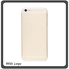 OEM HQ iPhone 6 (A1549, A1586, A1589, A1522, A1524, A1593) Καπάκι Μπαταρίας Battery Cover + Πλαϊνά Πλήκτρα Side Keys + Θήκη Κάρτας Sim Holder Gold (Grade AAA+++)