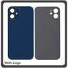 HQ OEM Συμβατό Για Apple iPhone 12 Mini, iPhone 12Mini (A2399, A2176, A2398) Rear Back Battery Cover with Camera Big Hole Πίσω Κάλυμμα Πλάτη Καπάκι Μπαταρίας Blue Μπλε (Premium A+​)