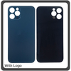 HQ OEM Συμβατό Για Apple iPhone 12 Pro, iPhone 12Pro (A2407, A2341, A2406, A2408, iPhone13,3) Premium Aftermarket Rear Back Battery Cover with Camera Big Hole Πίσω Κάλυμμα Πλάτη Καπάκι Μπαταρίας Pacific Blue Μπλε (Premium A+​)