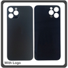 HQ OEM Συμβατό Για Apple iPhone 12 Pro (A2407, A2341, A2406) Aftermarket Rear Back Battery Cover with Camera Big Hole Πίσω Κάλυμμα Πλάτη Καπάκι Μπαταρίας Graphite Μαύρο (Premium A+)
