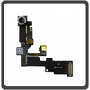OEM HQ iPhone 6, 6g Proximity Sensor Flex + Μπροστινή Κάμερα Front Camera Module + Microphone