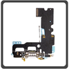 Γνήσια Original For iPhone 7 (A1660, A1778, A1779) Swap Charging Dock Connector Lightning Flex Καλωδιοταινία Κονέκτορας Φόρτισης + Microphone Μικρόφωνο Silver Άσπρο