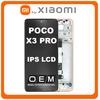 HQ OEM Συμβατό Για Xiaomi Poco X3 Pro (M2102J20SG, M2102J20SI), Poco X3 (MZB07Z0IN, MZB07Z1IN) IPS LCD Display Screen Assembly Οθόνη + Touch Screen Digitizer Μηχανισμός Αφής + Frame Bezel Πλαίσιο Σασί Metal Bronze (Grade AAA+++)