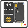 HQ OEM Συμβατό Για Apple iPhone 11 Pro Max, iPhone 11 ProMax (A2218, A2161) GX Hard Super Retina XDR OLED LCD Display Screen Οθόνη + Touch Screen Digitizer Μηχανισμός Οθόνη Αφής Black Μαύρο (Premium A+)