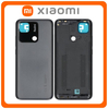 Γνήσια Original Xiaomi Redmi 10A (220233L2C, 220233L2G) Rear Back Battery Cover Πίσω Καπάκι Πλάτη Μπαταρίας Charcoal Black Μαύρο 55050001YD9T (Service Pack By Xiaomi)