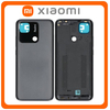 HQ OEM Συμβατό Με Xiaomi Redmi 10A (220233L2C, 220233L2G) Rear Back Battery Cover Πίσω Καπάκι Πλάτη Μπαταρίας Charcoal Black Μαύρο (Premium A+​)