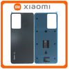 HQ OEM Συμβατό Με Xiaomi Redmi Note 11 Pro Plus 5G, Redmi Note 11 Pro Plus 5G (21091116UG, 21091116UC) Rear Back Battery Cover Πίσω Καπάκι Πλάτη Μπαταρίας Mysterious Black Μαύρο (Premium A+​)