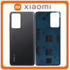 HQ OEM Συμβατό Xiaomi Redmi Note 11S 5G, Redmi Note11S 5G (22031116BG) Rear Back Battery Cover Πίσω Καπάκι Πλάτη Μπαταρίας Midnight Black Μαύρο (Grade AAA)