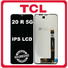 New Refurbished TCL 20 R 5G (T767H) IPS LCD Display Screen Assembly Οθόνη + Touch Screen Digitizer Μηχανισμός Αφής Gray