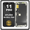 HQ OEM Apple iPhone 11 Pro (A2215, A2160) APLONG InCell FHD LCD Display Screen Assembly Οθόνη + Touch Screen Digitizer Μηχανισμός Αφής Black Μαύρο (0% Defective Returns)