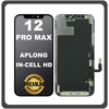 HQ OEM Συμβατό Με Apple iPhone 12 Pro Max, iPhone 12 ProMax (A2399, A2176) APLONG In-Cell-HD, InCell-HD LCD Display Screen Assembly Οθόνη + Touch Screen Digitizer Μηχανισμός Αφής Black Μαύρο (Lifetime Warranty Για Συνεργατες B2B​)