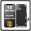 HQ OEM Συμβατό Με Apple iPhone 12 Pro Max, iPhone 12 ProMax (A2411, A2342) APLONG InCell FHD LCD Display Screen Assembly Οθόνη + Touch Screen Digitizer Μηχανισμός Αφής Black Μαύρο (Lifetime Warranty Για Συνεργατες B2B​)
