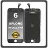 HQ OEM Συμβατό Με Apple iPhone 6, iPhone6 (A1549, A1586) APLONG InCell FHD LCD Display Screen Assembly Οθόνη + Touch Screen Digitizer Μηχανισμός Αφής Black Μαύρο (Premium A+) (Lifetime Warranty Για Συνεργατες B2B​)
