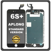 HQ OEM Συμβατό Με Apple iPhone 6S+, iPhone 6S Plus (A1634, A1687) APLONG Standard Version LCD Display Screen Assembly Οθόνη + Touch Screen Digitizer Μηχανισμός Αφής Black Μαύρο (Premium A+) (Lifetime Warranty Για Συνεργάτες B2B​)