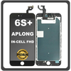 HQ OEM Συμβατό Με Apple iPhone 6S+, iPhone 6S Plus (A1634, A1687) APLONG InCell FHD LCD Display Screen Assembly Οθόνη + Touch Screen Digitizer Μηχανισμός Αφής Black Μαύρο (Premium A+)​ (0% Defective Returns)