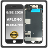 HQ OEM Συμβατό Με Apple iPhone 8, iPhone8 (A1863, A1905), iPhone SE (2020) (A2275, A2296) APLONG InCell FHD LCD Display Screen Assembly Οθόνη + Touch Screen Digitizer Μηχανισμός Αφής Black Μαύρο (Premium A+)​ (0% Defective Returns)