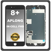 HQ OEM Συμβατό Με Apple iPhone 8+, iPhone 8 Plus (A1864, A1897) APLONG InCell FHD LCD Display Screen Assembly Οθόνη + Touch Screen Digitizer Μηχανισμός Αφής Black Μαύρο (Premium A+) (Lifetime Warranty Για Συνεργατες B2B​)